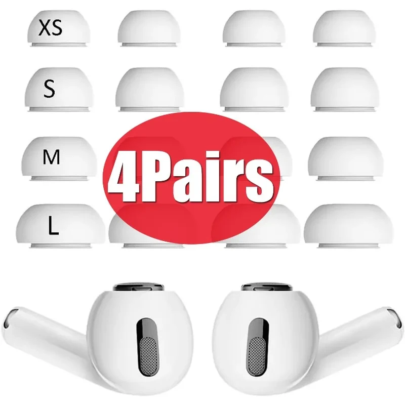 Soft Silicone Ear Tips Cover for Earbuds