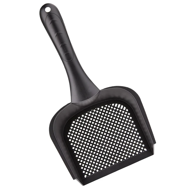 Household Cat Litter Scoop Humanized Handle Strong Durability Plastic Cat Sand Sifter for Easy Waste Removal Litter Cleaning 2