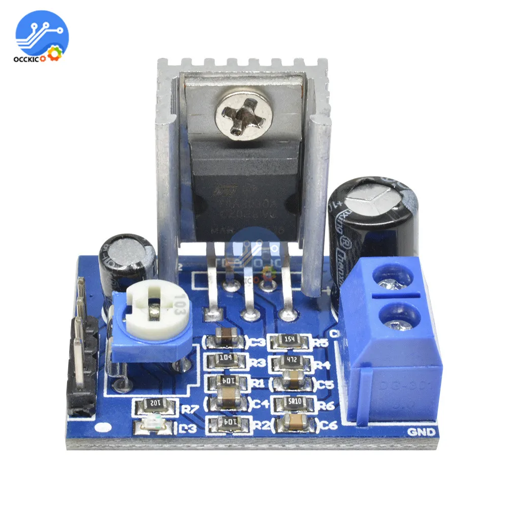 Audio Amplifier Board TDA2030 Mono Amplifier Board 18W 6-12V Audio Power AMP Speaker Amplificador Profesional Sound Board