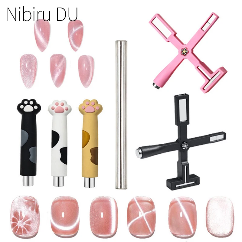Multifunctional Strong Magnet Stick 3D Cat Eye Painting Nails Art Design Cat Eye UV Gel magnetic nail art tools magnetic nail pen magnetic nail tools nail care tools cat eye nail tool For Manicure Art Design Special Tools
