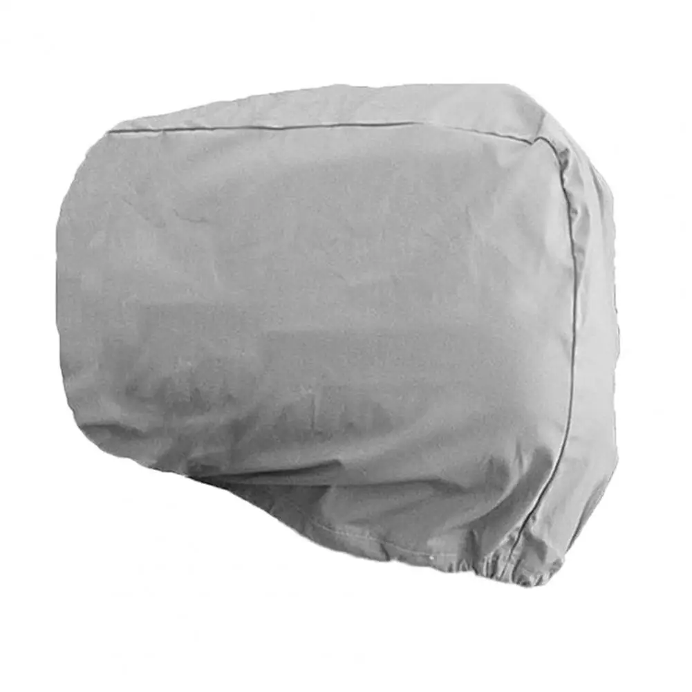 Outboard Motor Cover Portable Heavy Duty Outboard Motor Cover 2 Colors Boat Hood Cover Sun UV Protection