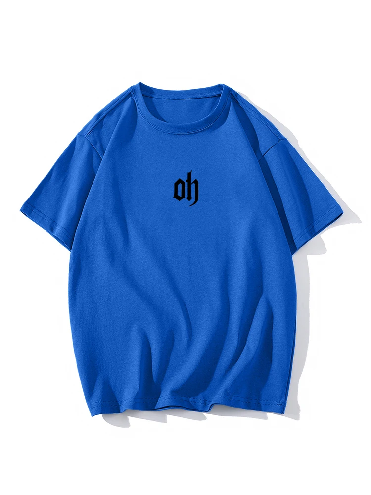 Hirsionsan Einfach mëll Kotteng T-Shirten fir Fraen Summer locker Kuerzärmlech Basis T-Shirten Casual Chic Buschtawen Grafik Fra846_voghion.com