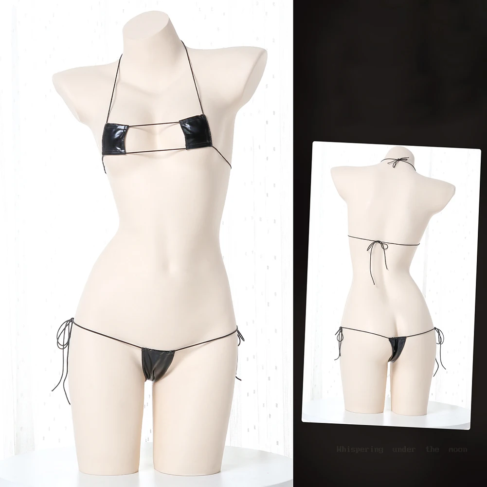 Erotic Sexy Cosplay Lingerie Uniforms Japanese Lolita Cute Kawaii Pajamas Cosplay Costume Intimates Set Kawaii Girl Bikini