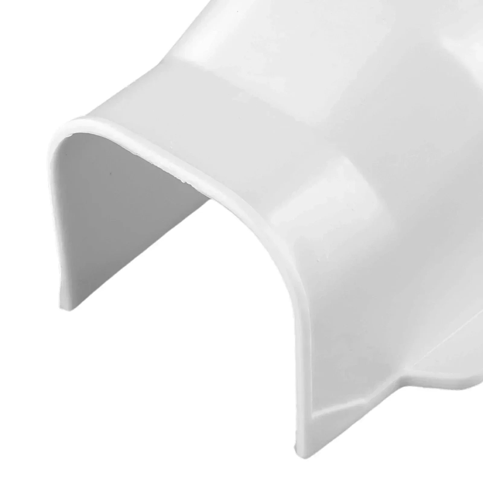 Ducting Ventilation Cover Air Vent Cover Coupling End Cap Cover Indoor Outdoor 135&deg;Flat Elbow