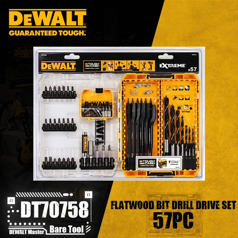 Dewalt Boor Drive Schroefdraad Bit Set Dwangft100 Set Dt71563 Dt70758 Dt70705 Dt 70732T Dt 70730T Dt70702 Elektrisch Gereedschap Accessoires