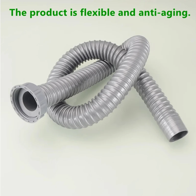 Thread Diameter 45mm And 58mm to 40~200cm Dishwasher Drain Hose Extension Pipes Universal type Household Drainage Pipe Fittings 2