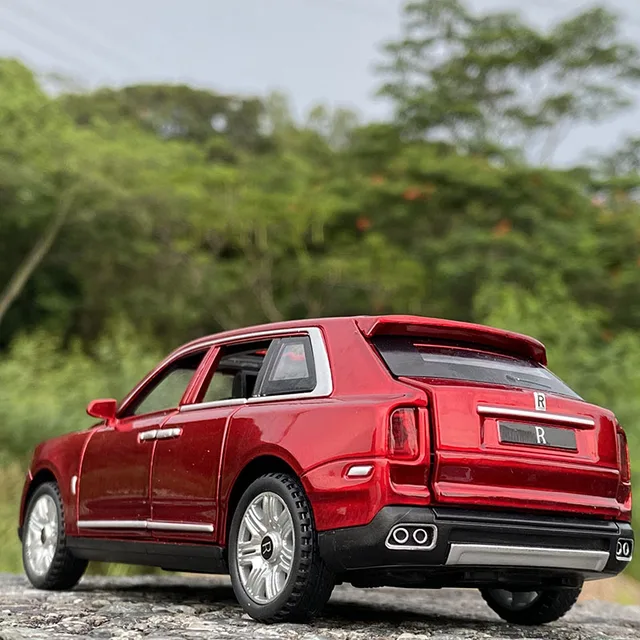 1:32 Rolls Royce SUV Cullinan Alloy Car Model Diecasts Metal Toy Car Model Simulation Sound and Light Collection Childrens Gifts 6