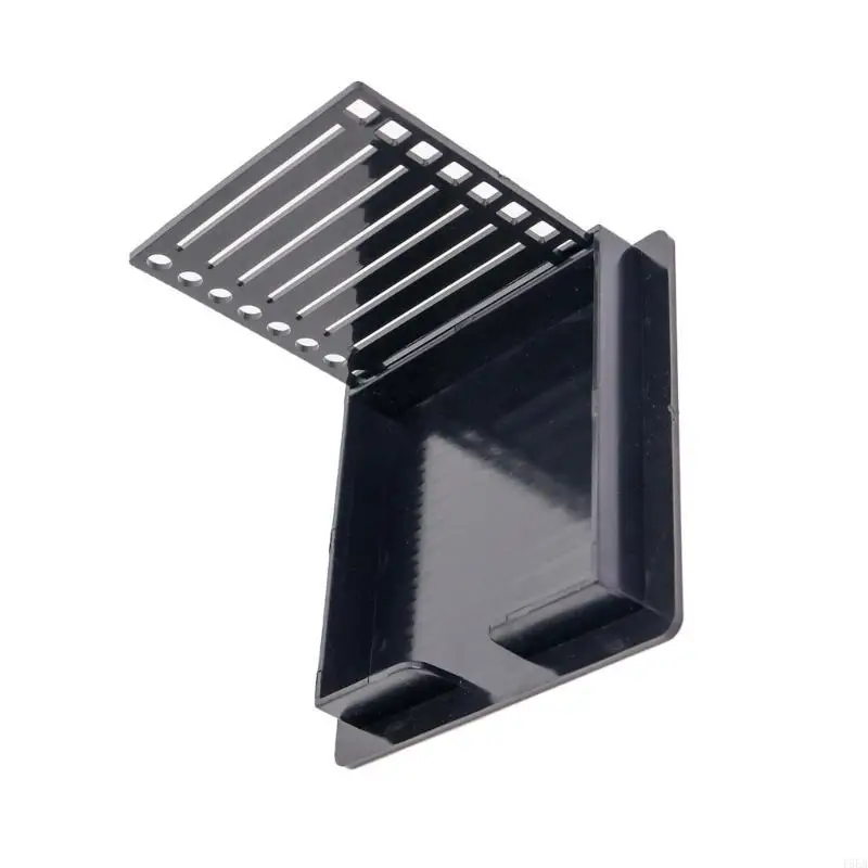 Memo Pad Sticky Note Holder with Stencil Post Note Holder Desk for Dorm Room and Office 3