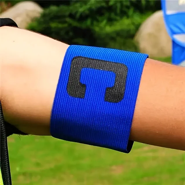 1 captain's armband Football Match Velcro armband Elastic Match armband wrapped C logo 3