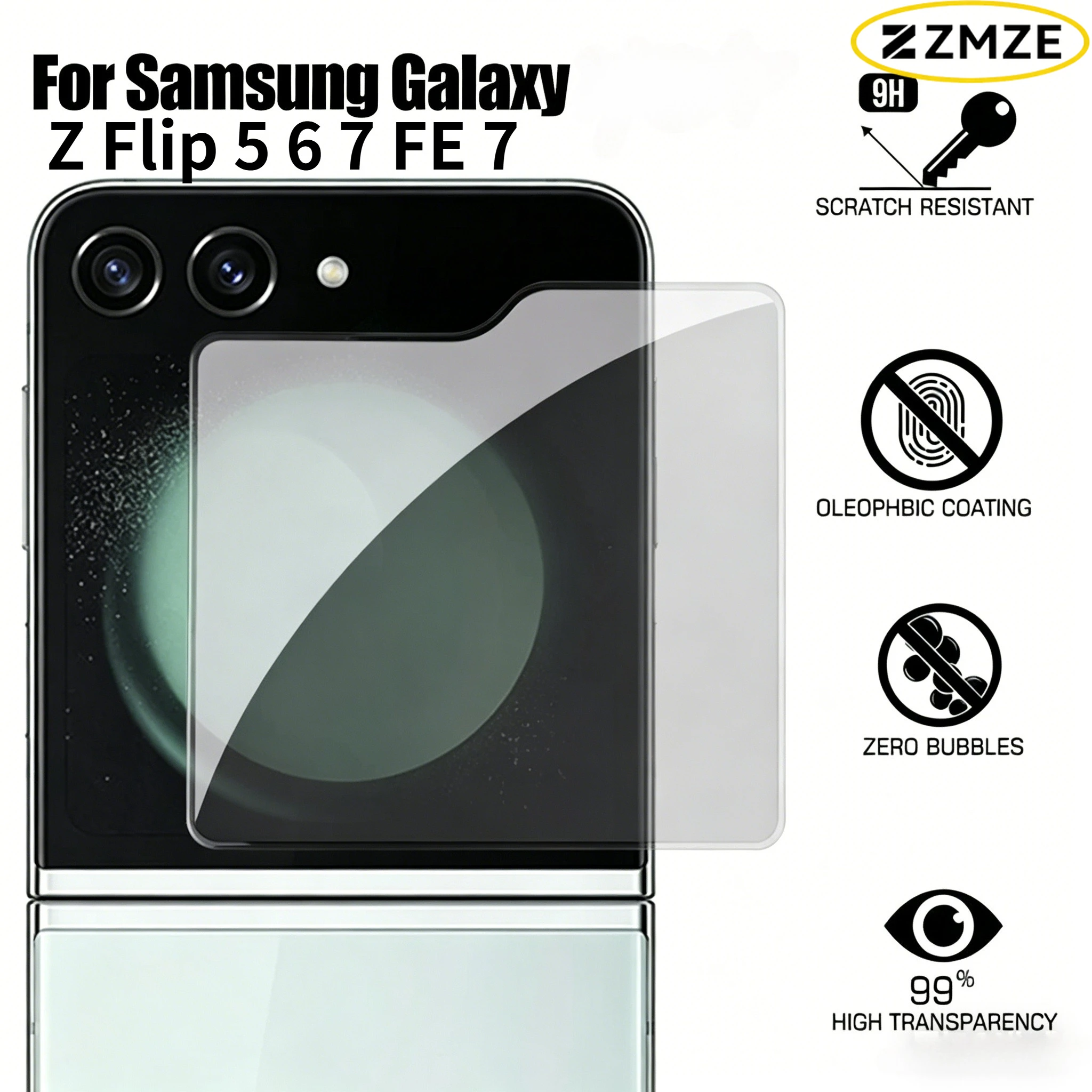 4-in-1 Anti-Spy Protective Film with Tempered Glass