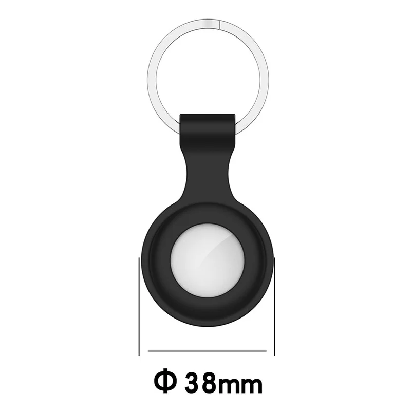 1pc Silicone Locator Tracker Case for Airtags Skin Anti-Scratch Dust Cover Scratch-resistant Protector Pet Tracker Case