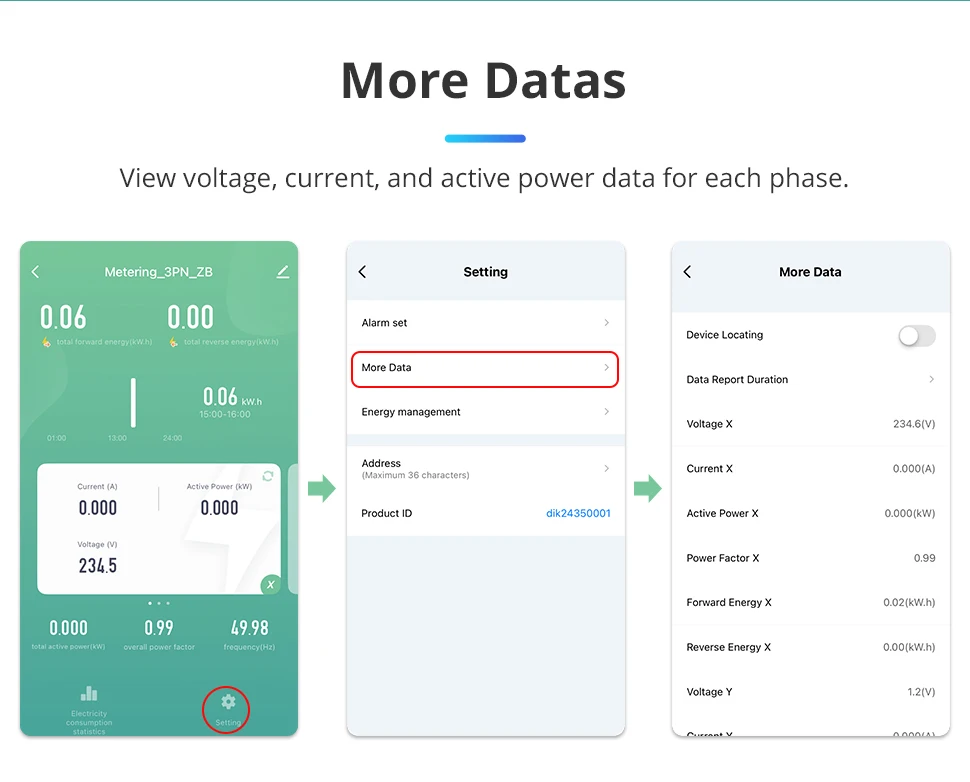 3 Phase 4 Wire 63A Energy Meter Tuya Zigbee WiFi Smart Power Consumption Monitor