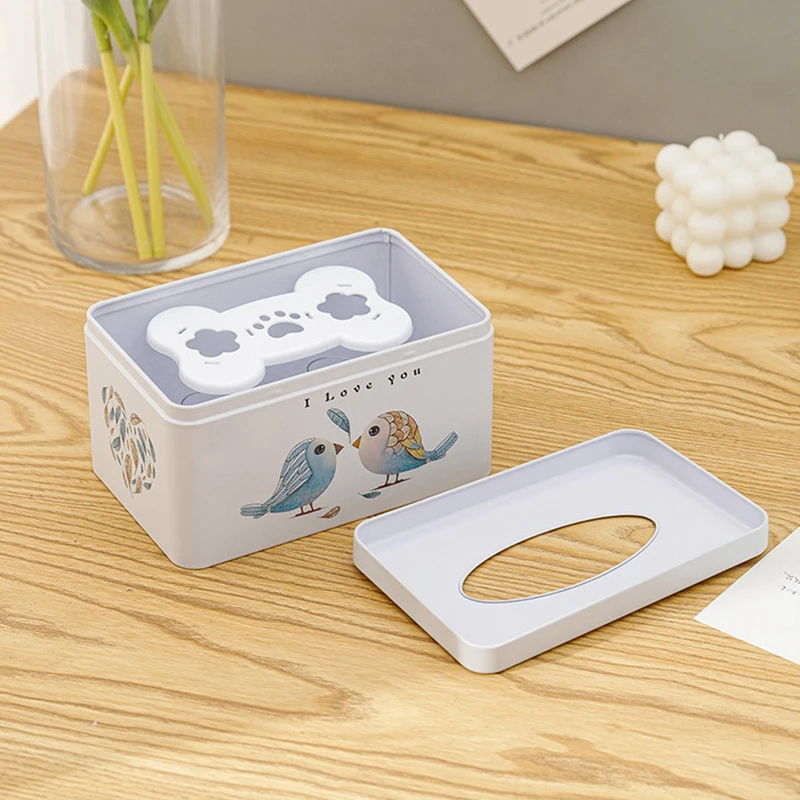 Description Picture 5 of itemCreative Spring Holder Tissue Box Automatic Lift Spring Loaded Tissue Box Tissue Spring Bracket Car Tissue Box Spring Holder