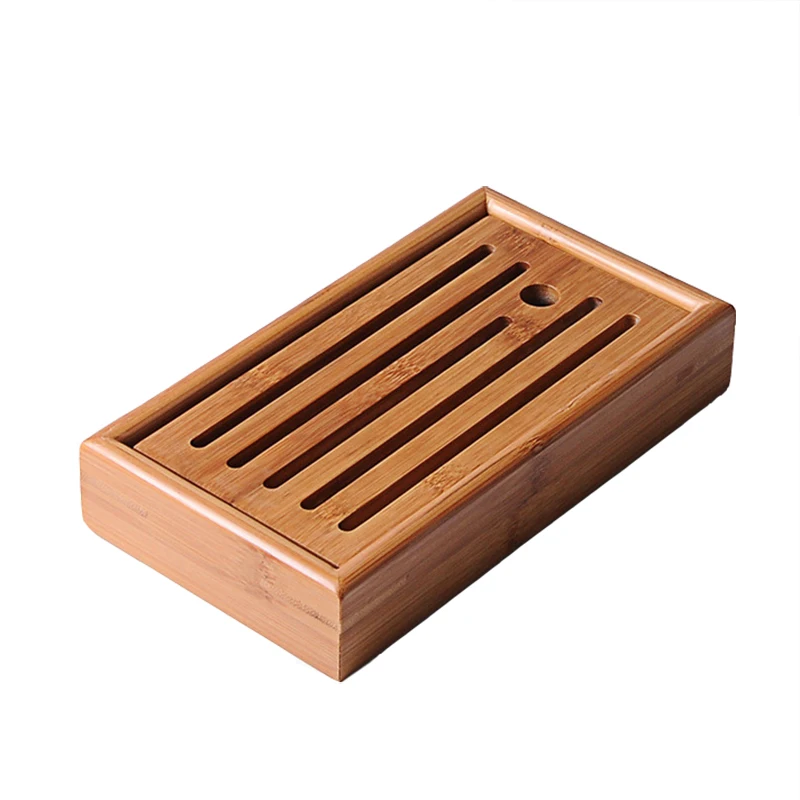 Description Picture 2 of itemTea Board Bamboo Tea Tray Drainage Tank Puer Tea Table Saucer Drawer Tray For Ceremony Teaware Tool