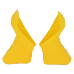 All - Weather Grip Bicycle Gear Shift Covers - Enhanced Cycling Brake Accessories (Yellow)