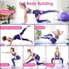 Yoga Resistance Bands 3 Pcs of Stretch Exercise Workout Bands for Women and Man Booty Legs Elastic Pilates Flexbands 5