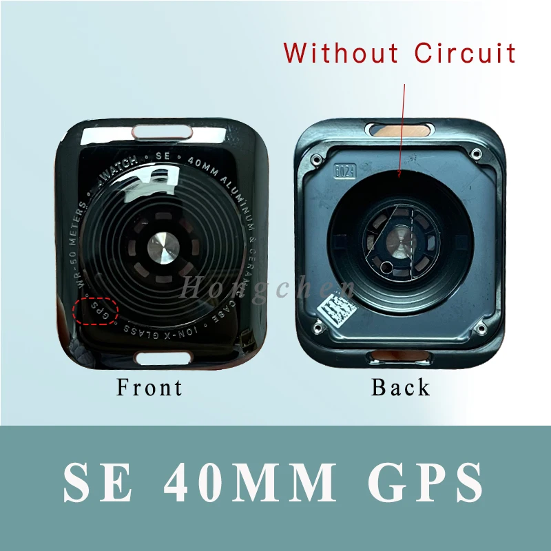 Kaca Belakang untuk Apple Watch Seri SE 40 44MM Pintu Belakang