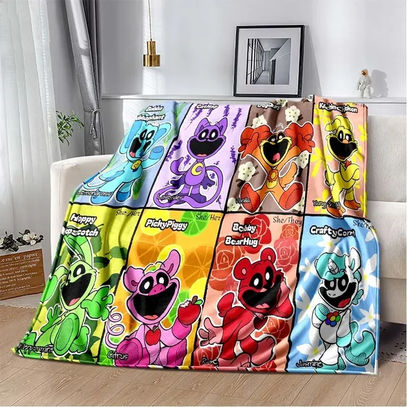 3D Cartoon CATNAP DOGDay Printed Children's Blanket,Fashion Soft Cozy Living room Bedroom Sofa Bed Travel Blanket Birthday Gift 4