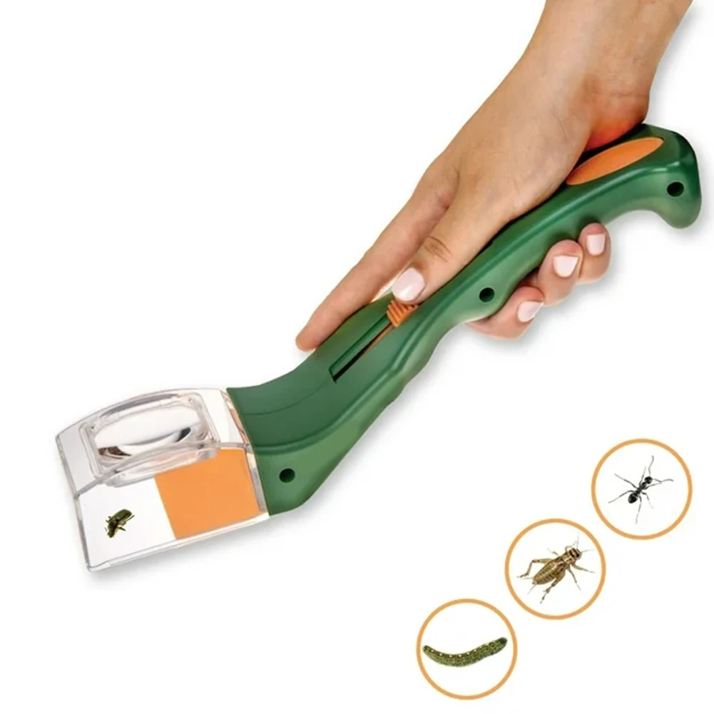 Kids Bugveiw Magnifier Magnifying Insect-Box With Handle Preschool Education Toy 6