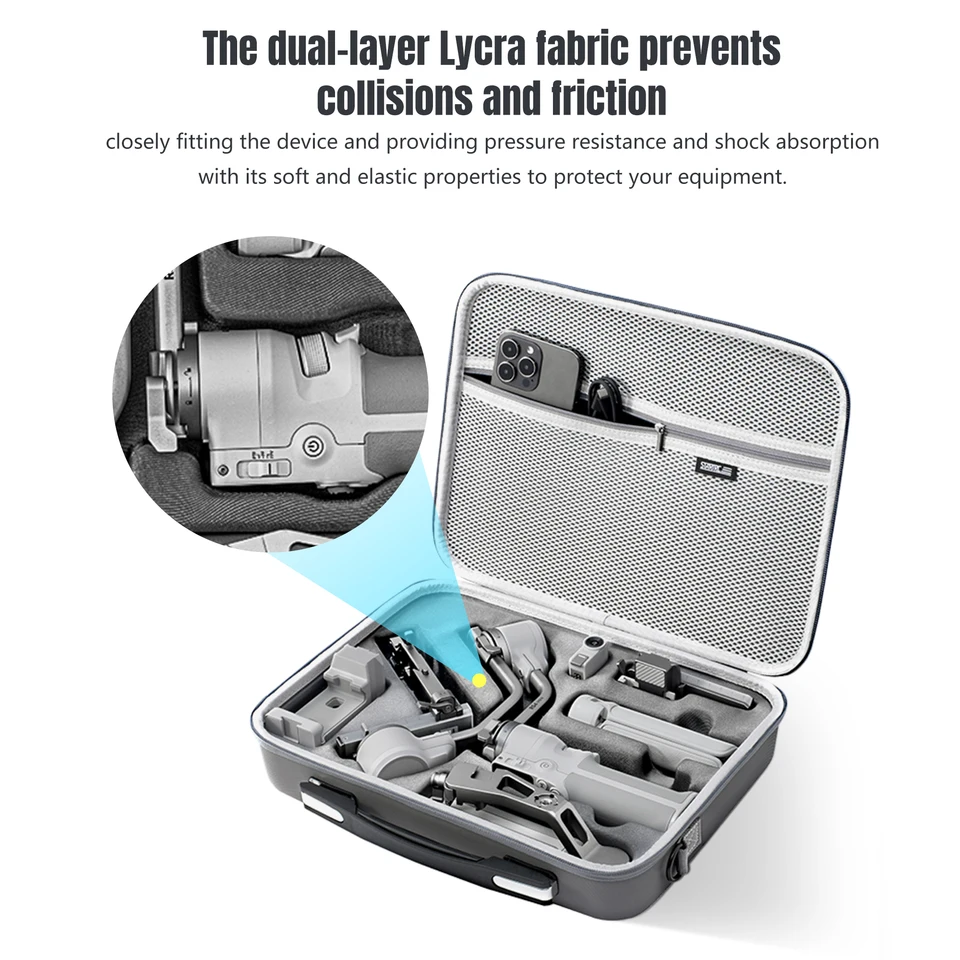 STARTRC DJI RS4 ミニキャリングケースポータブル収納袋 PU