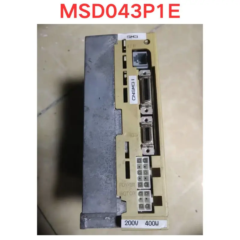 중고 서보 드라이버 기능 확인, MSD043P1E