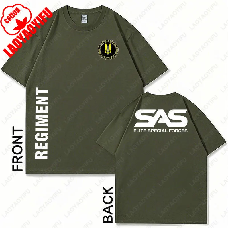 Elite Sniper Men's Cotton Tee - Short Sleeve Casual Military-Inspired Shirt