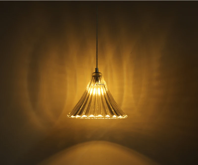 Moderne Glasprismen-Pendelleuchte, LED-Deckenleuchte, Hängeleuchte für Flur, Küche, Wohnzimmer, Schlafzimmer – Detail 4