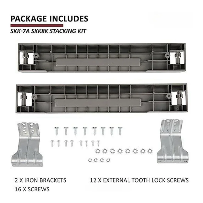 Skk-7A Stacking Kit-Replacing with Sam-Sung Washer and Dryer-Replaces Part Numbers: Skk-7A, Sk-5A, Sk-5Axaa and More HOT