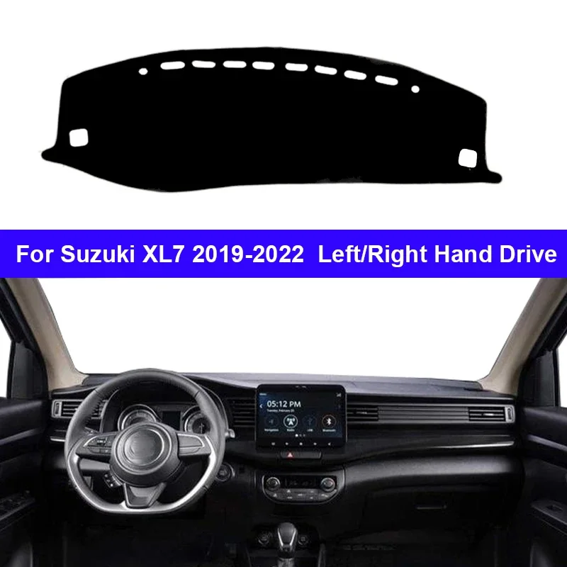 

Car Auto Inner Dashboard Cover DashMat Carpet Cape For Suzuki XL7 2019 2020 2021 2022 Protector Rug Anti-UV Sun-Shade Cushion