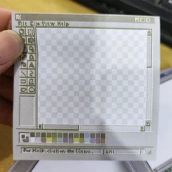 Vintage - Style Square Notepad: 50 Sheets for Creative Illustration & Design (B)