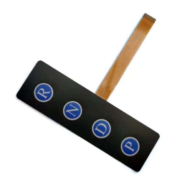 electronic car gear membrane panel FPC Membrane switch