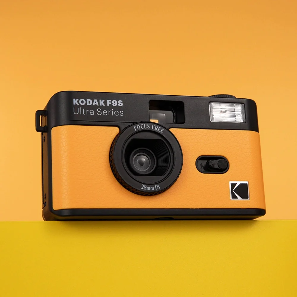 Kodak Ultra F9s Camera 135mm Original Retro Camera Film 35mm Film With Flash Manual Non-Disposable Camera Reusable Replaceable