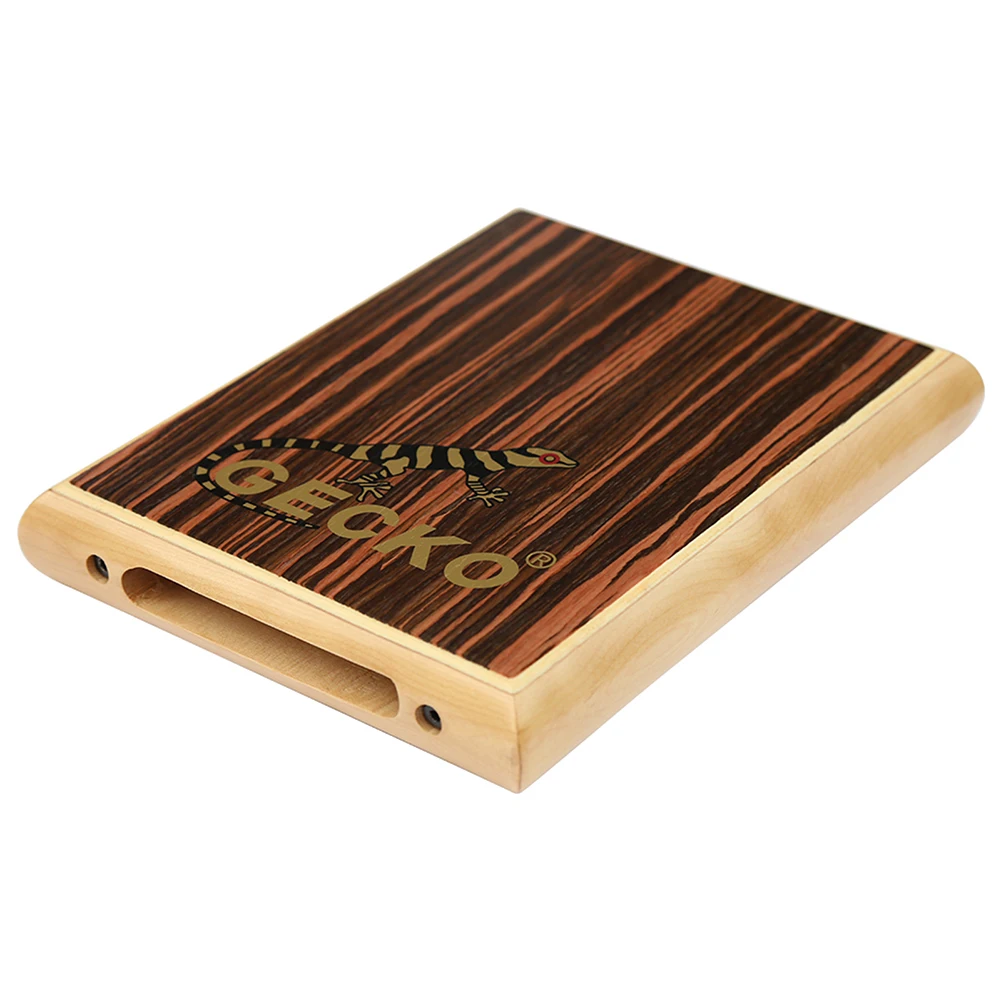 Cajon Drum with Embedded Guitar Strings for Unique Sound Experience Portable Travel Cajon with Carry Bag for Musicians