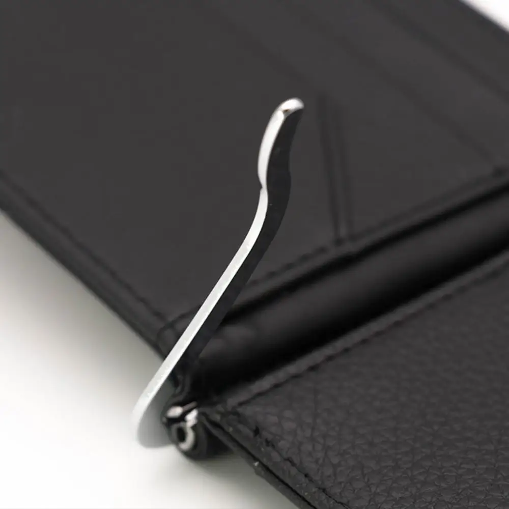 Money Clip Wallet Bifold Unisex Metal Bar Replace Parts Spring Clamp Cash Holder 2