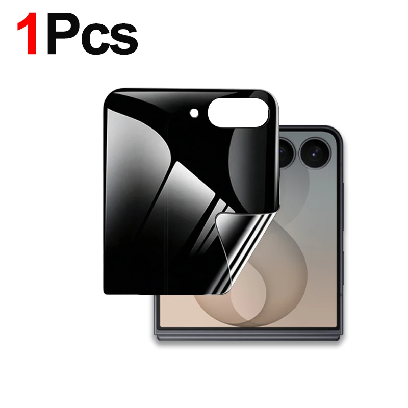 Privacy Screen Protector - Anti-Spy Flexible TPU Hydrogel Film for Foldable Phones (1/2/4 Pack Options) - Inner and Outer Coverage