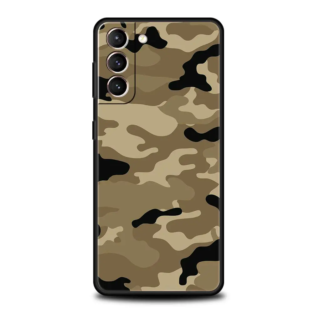 Camouflage Camo Military Army Soft Silicone Phone Case