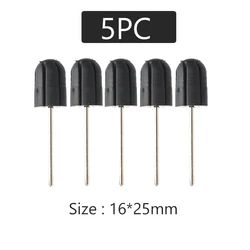Premium Assorted Size Rubber Sanding Bands - Pack of 5 for Nail Drill and Finishing Touches (16 - 25mm - 5PC)