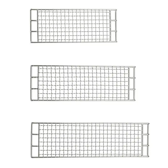 Bbq Grill Nettó Grillező Kosár Háló Huzaltartó Hordozható Rozsdamentes Acél Rács Tenger Gyümölcsei Piknik Főzés Kültéri Edényekhez