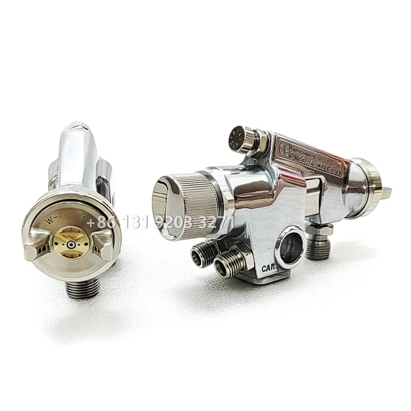 WA-101 Industrial Pressure Feed Spray Gun WA-200 High Pressure Air Spray Gun Paint Pneumatic Spray Tools Automatic Spray Gun