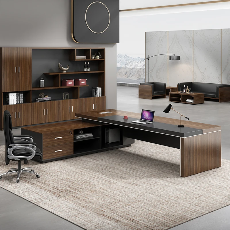 Vanity Writing Desk Modern Compact Counter Work Office Desks Computer Luxury Stolik Komputerowy Na Kolkach Wood Furniture