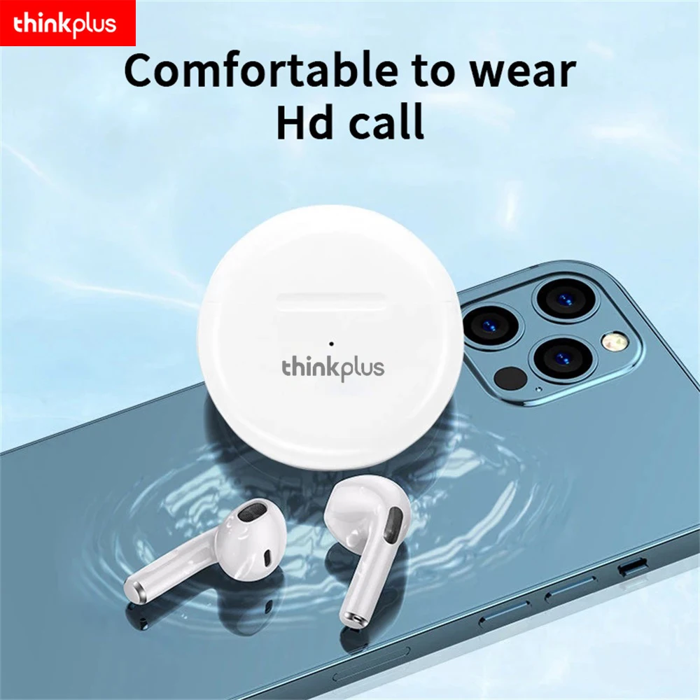 Thinkplus Original Wireless Earphones TWS Bluetooth Earphones Touch Sports Earphones 3D Stereo Earphones Suitable for Gaming 3