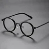Myopia Glasses SPHERE -0.5 to -8.0 Women Men Retro Round Alloy Frame Prescription Spectacles For Nearsighted Astigmatism UF165 6