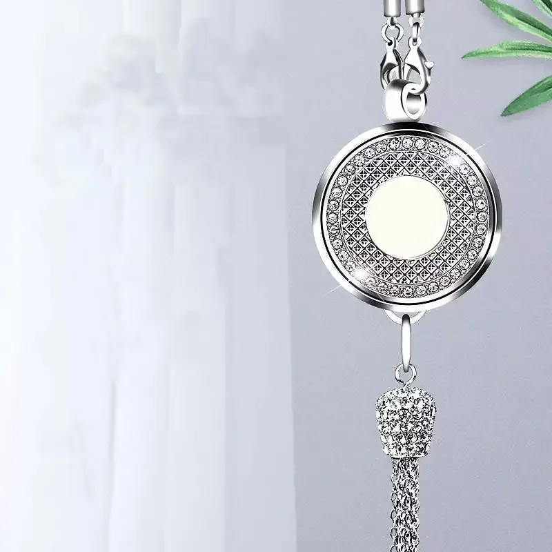 For Toyota Air Freshener Diffuser Perfume Fragrance Rearview mirror pendant analog Diamond car perfume is not distributed