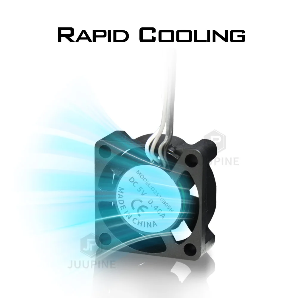 2510 Fan For Bambu Lab X1/P1 Hotend Cooling Fan With Cable Rapid