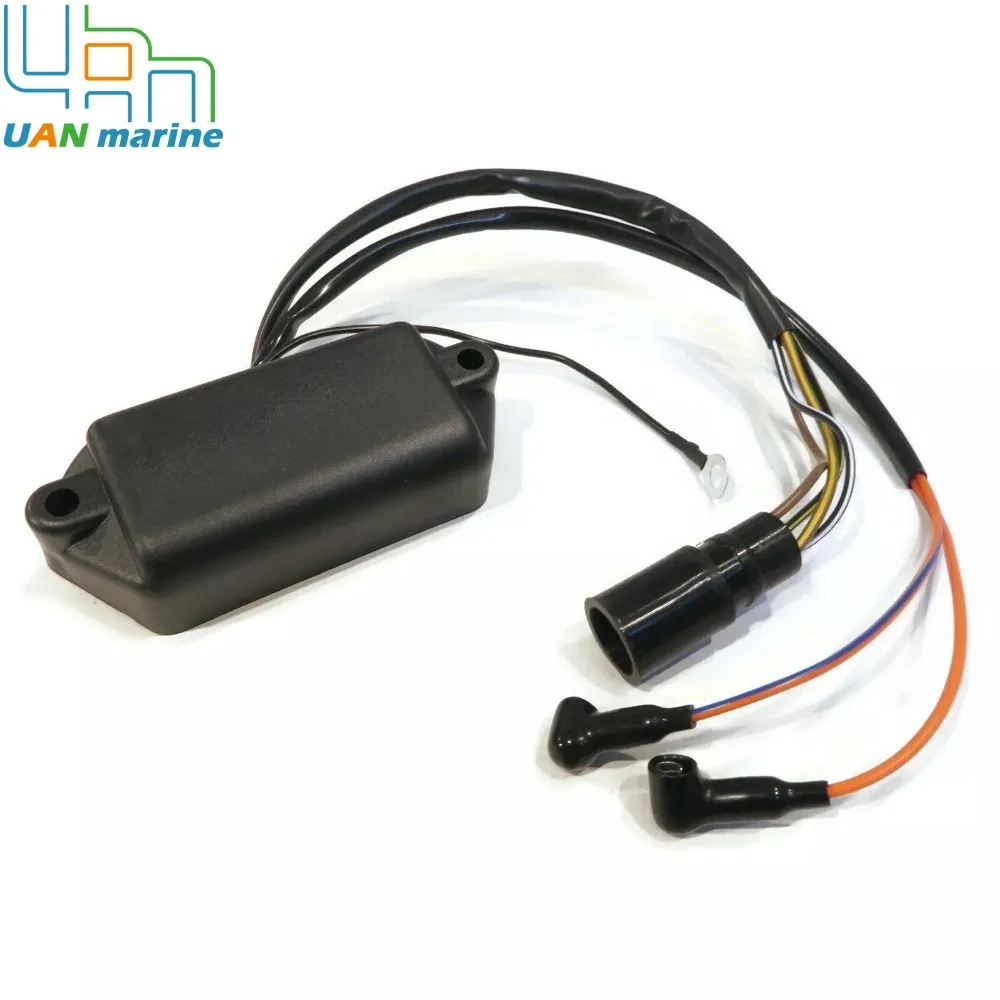 113-4783 2 Cylinder Motorcycle CDI BOX Power Pack Replacement for Johnson Evinrude 4 5 6 8 9.9 10 15 20 25 28HP 584783 586798