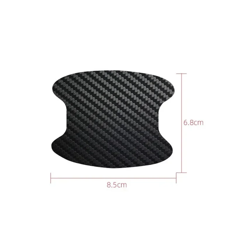 Car Door Stickers Carbon Fiber Scratches Resistant 4Pcs/Set Car Styling Mouldings