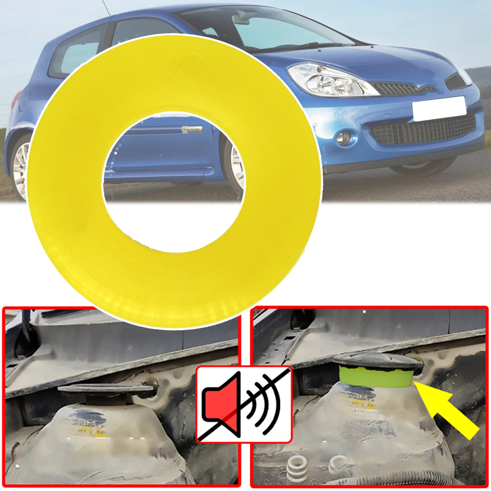 서스펜션장치 2pcs 에어 서스펜션 스프링 가방 메르세데스 R 클래스 W251 R320 R350 R500 2513200325 2513200025 2513200425 2006-2010 5 자동차 앞 스트럿 탑 마운트 타워 서스펜션 충격 흡수 패드 Renault Clio 2 MK2 BB/CB 1998 - 2007 2008 2009 2010 2011 2012