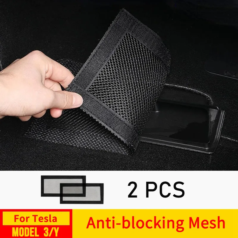 Air Vents Cover 2 Pcs For Tesla Model Y 3 Highland Under Seat Outlet Protector