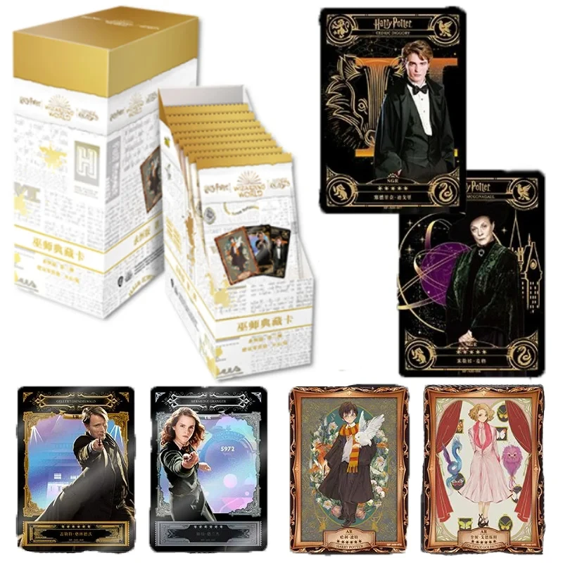 

KAYOU Harry Potter Cards Magic World Classic Collection Card Wizards Character Anime Peripherals Trading Card Children Toys Gift