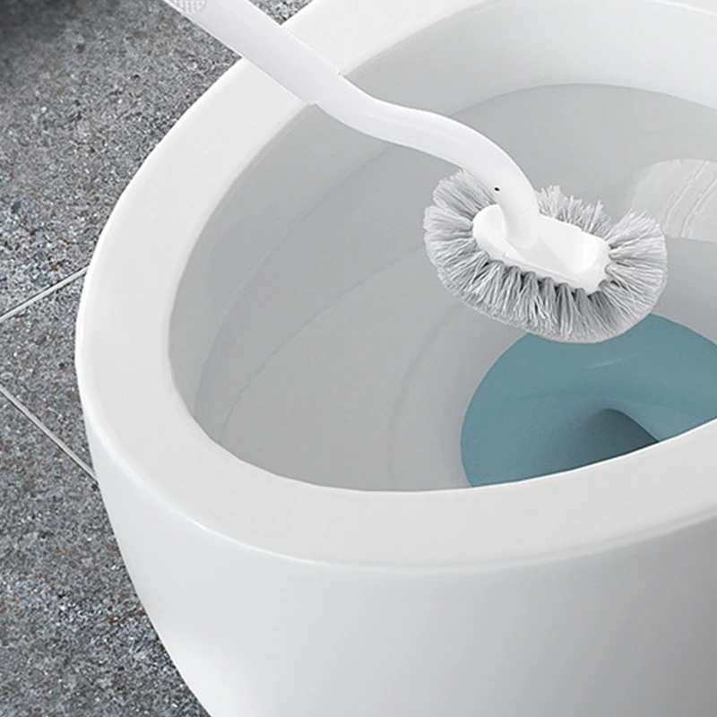 White-Toilet-Brush-Nordic-Wall-Mounted-Non-contact-Hanging-Bathroom-Storage-Brush-Utensils-WC-Cleaner-Corner.jpg Fehér Wc Kefe Északi Falra Szerelt Nem Érintkező Függő Fürdőszoba Tároló Edények Tisztító Sarok Wc-Tartozékok - Image 6